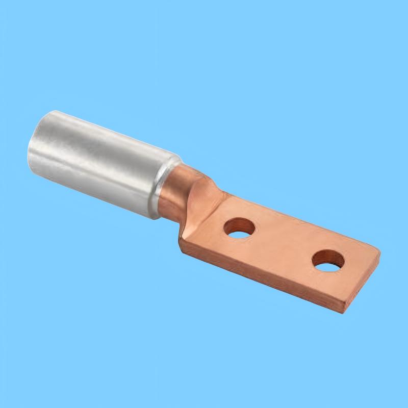 DTLF-S Square Head Double Holes Bimetal Cable Lugs 3